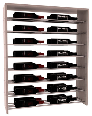 Elementcollection 35 Horizontal Double Deep Top Wine Display Unstained