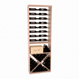 Elementcollection 26 Horizontal Wine Display X Bin Combo Unstained