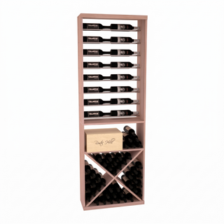 Elementcollection 26 Horizontal Wine Display X Bin Combo Unstained