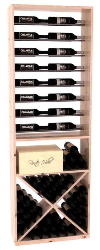 Elementcollection 26 Horizontal Display X Bin Combo Gunmetal Rail Unstained