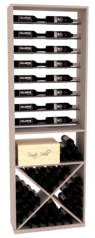 Elementcollection 26 Horizontal Display X Bin Combo Gunmetal Rail Black Stained