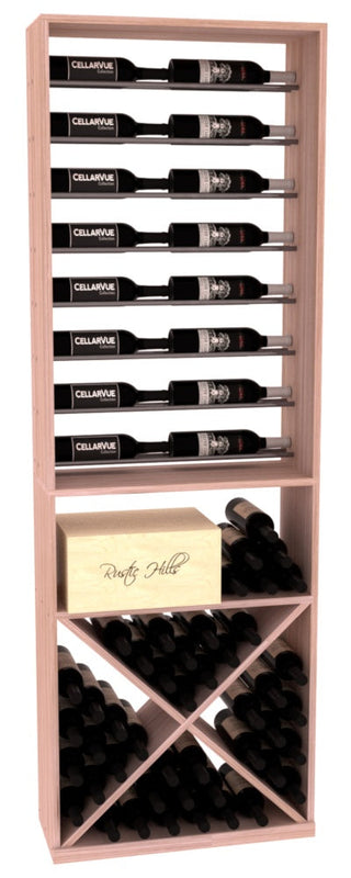 Elementcollection 26 Horizontal Display X Bin Combo Gunmetal Rail Greywash Stained