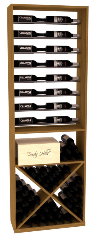 Elementcollection 26 Horizontal Display X Bin Combo Gunmetal Rail Unstained