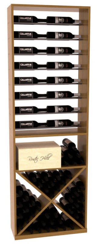 Elementcollection 26 Horizontal Display X Bin Combo Gunmetal Rail Unstained