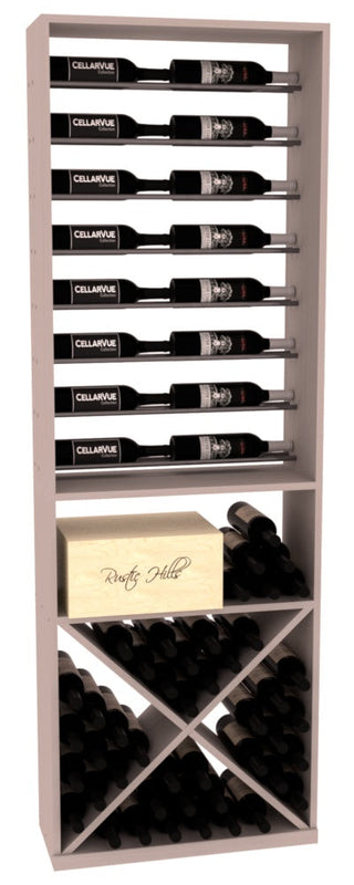 Elementcollection 26 Horizontal Display X Bin Combo Gunmetal Rail Black Stained