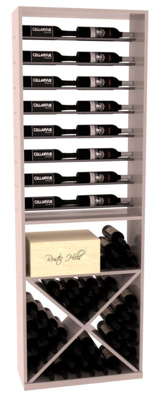 Elementcollection 26 Horizontal Display X Bin Combo Gunmetal Rail Black Stained