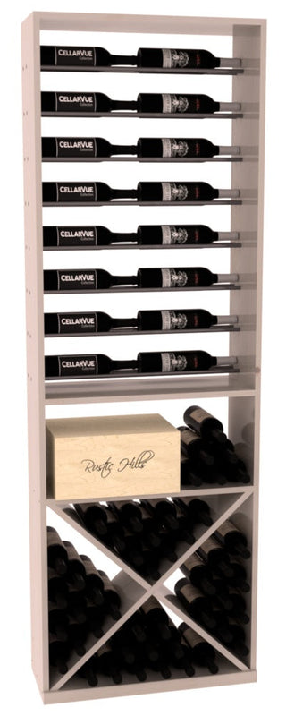 Elementcollection 26 Horizontal Display X Bin Combo Gunmetal Rail Greywash Stained