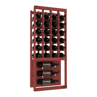 Elementcollection 17 5 Top Showcase Metal Wine Display Black Stained