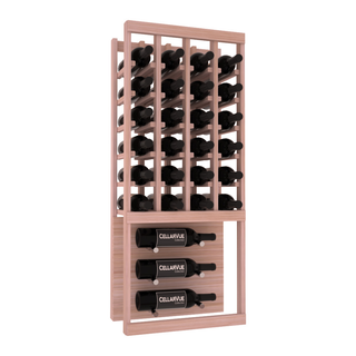 Elementcollection 17 5 Top Showcase Metal Wine Display Greywash Stained