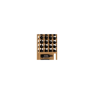 Elementcollection 17 5 Top Showcase Metal Wine Display Oak Stained