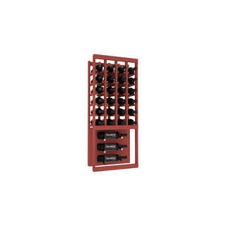 Elementcollection 17 5 Top Showcase Metal Wine Display Unstained