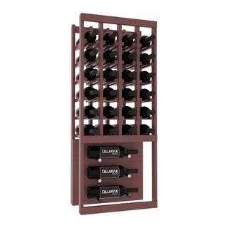 Elementcollection 17 5 Top Showcase Metal Wine Display Greywash Stained