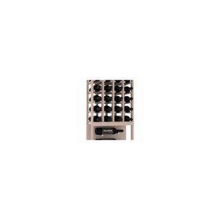 Elementcollection 17 5 Top Showcase Metal Wine Display Oak Stained