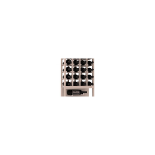 Elementcollection 17 5 Top Showcase Metal Wine Display Cherry Stained