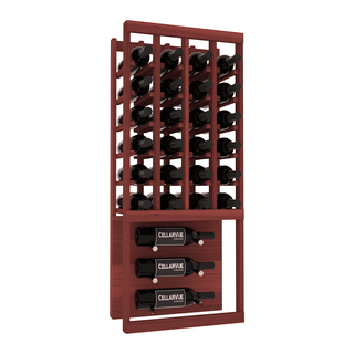 Elementcollection 17 5 Top Showcase Metal Wine Display Greywash Stained