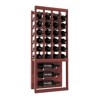 Elementcollection 17 5 Top Showcase Metal Wine Display Greywash Stained