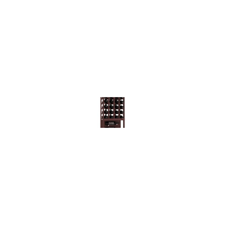 Elementcollection 17 5 Top Showcase Metal Wine Display Walnut Stained
