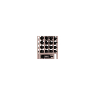 Elementcollection 17 5 Top Showcase Metal Wine Display Cherry Stained