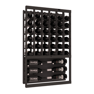 Elementcollection 26 Top Showcase Wine Display Cherry Stained