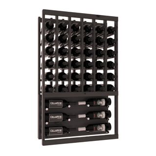 Elementcollection 26 Top Showcase Wine Display Walnut Stained