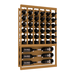 Elementcollection 26 Top Showcase Wine Display Oak Stained