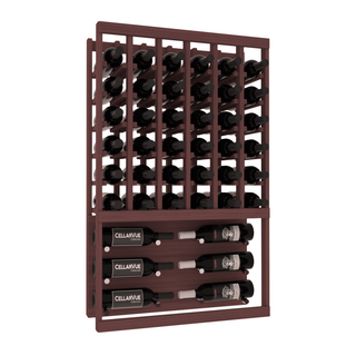 Elementcollection 26 Top Showcase Wine Display Cherry Stained