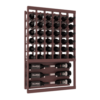 Elementcollection 26 Top Showcase Wine Display Black Stained