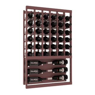 Elementcollection 26 Top Showcase Wine Display Cherry Stained