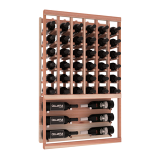 Elementcollection 26 Top Showcase Wine Display Black Stained
