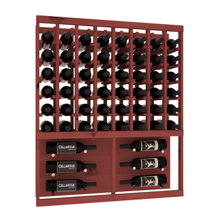 Elementcollection 35 Top Showcase Wine Display Walnut Stained