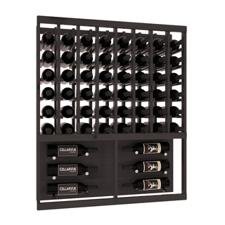 Elementcollection 35 Top Showcase Wine Display Walnut Stained