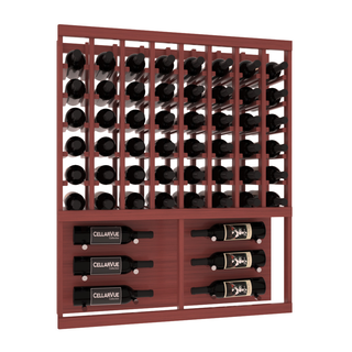 Elementcollection 35 Top Showcase Wine Display Walnut Stained