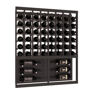 Elementcollection 35 Top Showcase Wine Display Greywash Stained