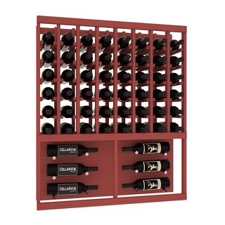 Elementcollection 35 Top Showcase Wine Display Unstained