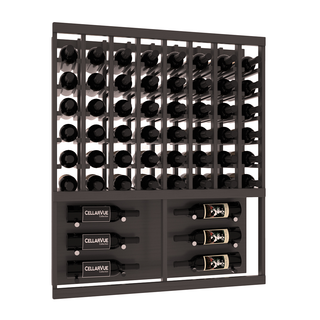 Elementcollection 35 Top Showcase Wine Display Black Stained
