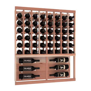 Elementcollection 35 Top Showcase Wine Display Greywash Stained