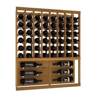 Elementcollection 35 Top Showcase Wine Display Cherry Stained