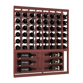 Elementcollection 35 Top Showcase Wine Display Oak Stained