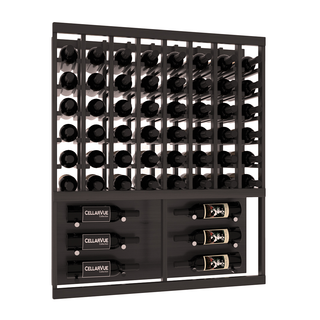 Elementcollection 35 Top Showcase Wine Display Oak Stained