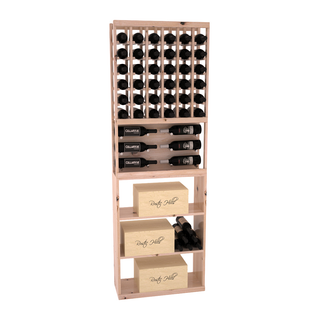 Elementcollection 26 Showcase Wine Display Case Bin Combo Unstained