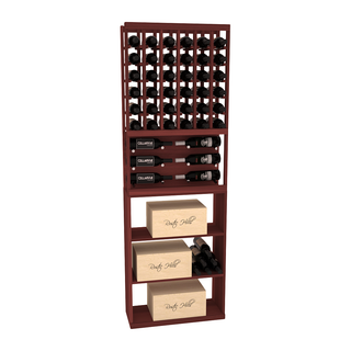 Elementcollection 26 Showcase Wine Display Case Bin Combo Unstained