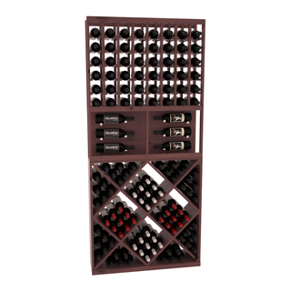 Elementcollection 35 Showcase Wine Display Diamond Cube Combo Unstained