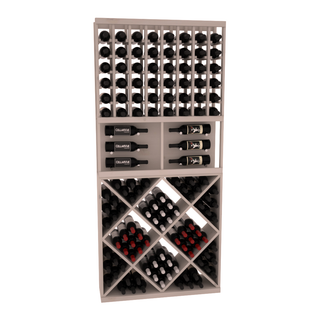 Elementcollection 35 Showcase Wine Display Diamond Cube Combo Unstained