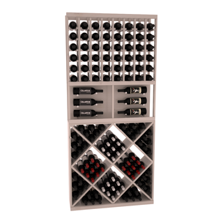Elementcollection 35 Showcase Wine Display Diamond Cube Combo Unstained