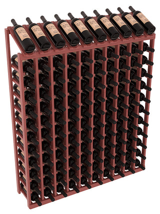 Elementcollection 10 Column 12 Row Display Top Wine Rack Black Stained