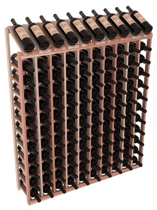 Elementcollection 10 Column 12 Row Display Top Wine Rack Unstained