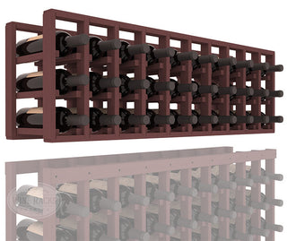 Elementcollection 10 Column Standard Extender Wood Wine Rack Walnut Stained