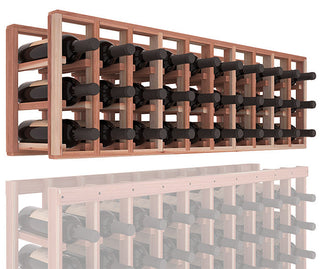 Elementcollection 10 Column Standard Extender Wood Wine Rack Unstained