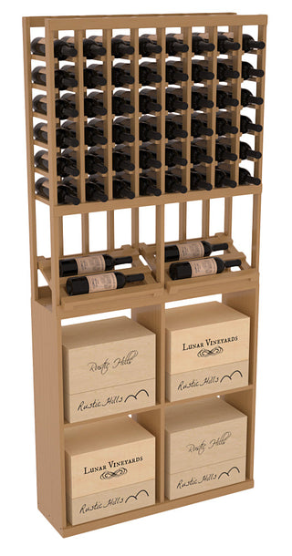 Elementcollection 8 Column Side Display 96 Case Combo Black Stained