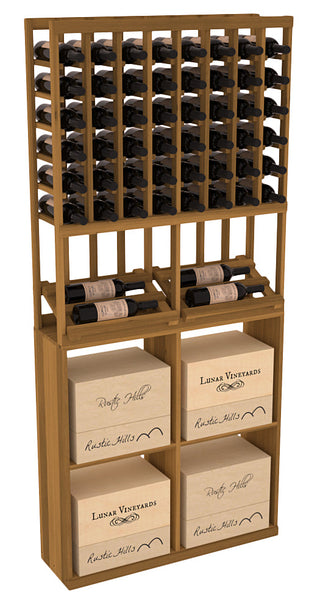 Elementcollection 8 Column Side Display 96 Case Combo Black Stained